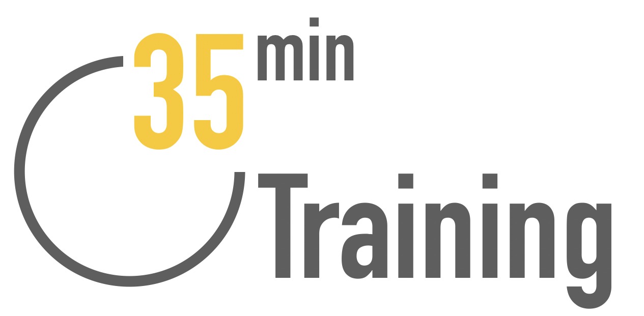 35 min training